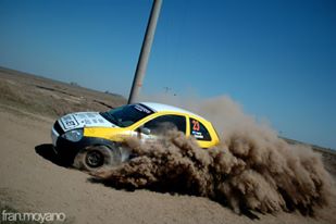 Juan Manuel Gonzalez en el Rally de Laguna Larga 2015 (PH: Fran Moyano)